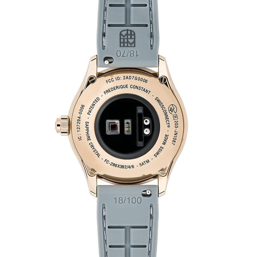 Часы Frederique Constant Smartwatch Ladies Vitality FC-286LGS3B4 — сталь металл, Швейцария