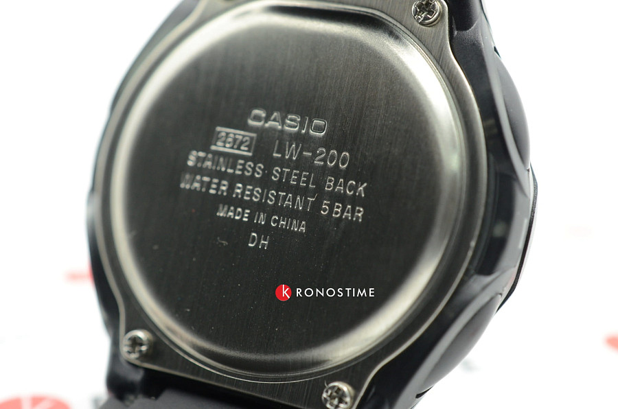Часы Casio Collection LW-200-1B — Япония, кварцевые