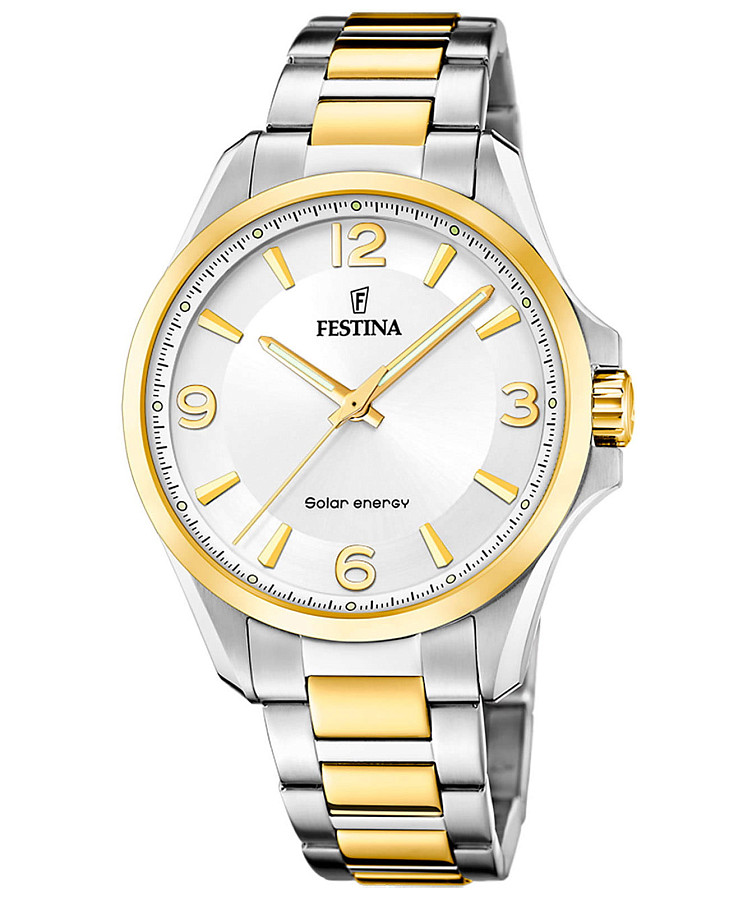Часы Festina Solar F20657/1 — мужские, белый