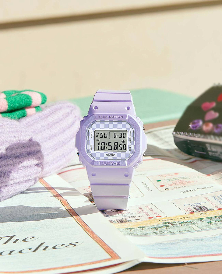 Часы Casio Baby-G BGD-565GS-6DR (BGD-565GS-6) — пластик, Япония