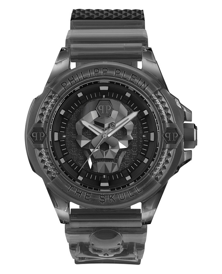 Часы Philipp Plein Skull Synthetic PWWAA0523 — женские, черный