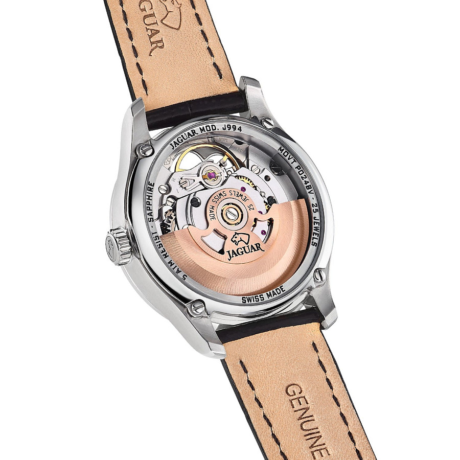 Часы Jaguar Automatic Open Heart J994/C — металл сталь, Швейцария
