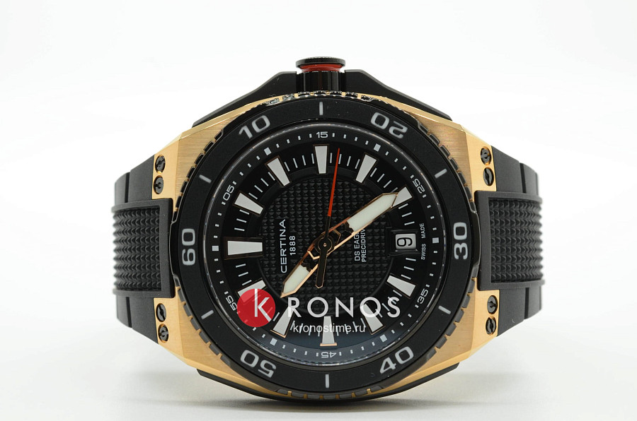 Часы Certina DS Eagle C023.710.37.051.00 — каучук, мужские