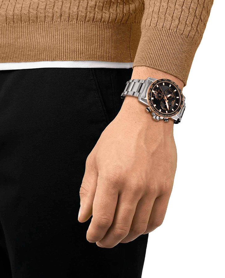 Часы Tissot SuperSport Chrono T125.617.21.051.00 — кварцевые, сталь металл