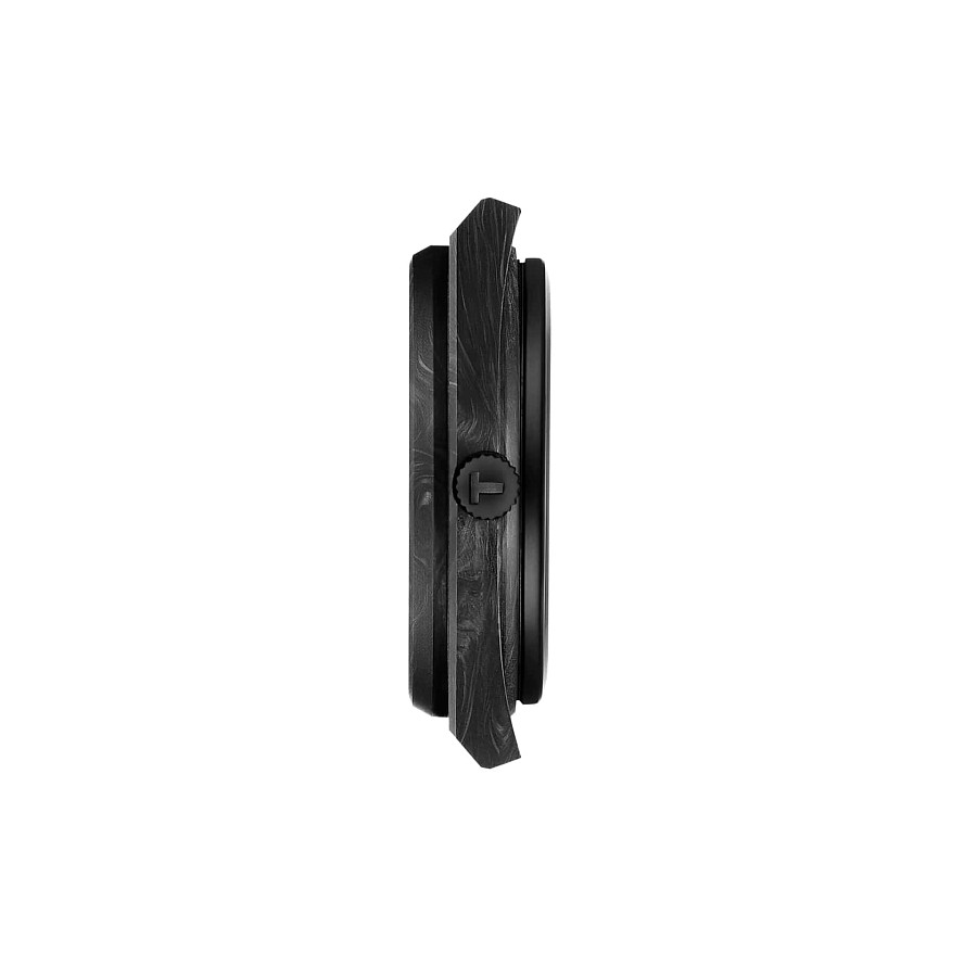 Часы Tissot PRX Powermatic 80 Carbon T137.907.97.201.00 — карбон, каучук