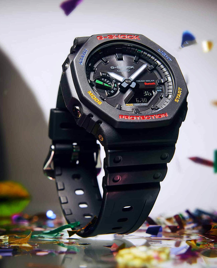Часы Casio G-Shock GA-B2100FC-1ADR (GA-B2100FC-1A) — карбон пластик, Япония