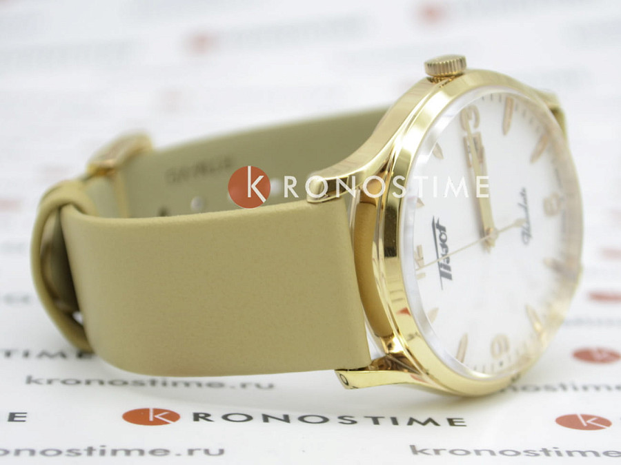 Часы Tissot Heritage Visodate T118.410.36.277.01 — кожаный, женские