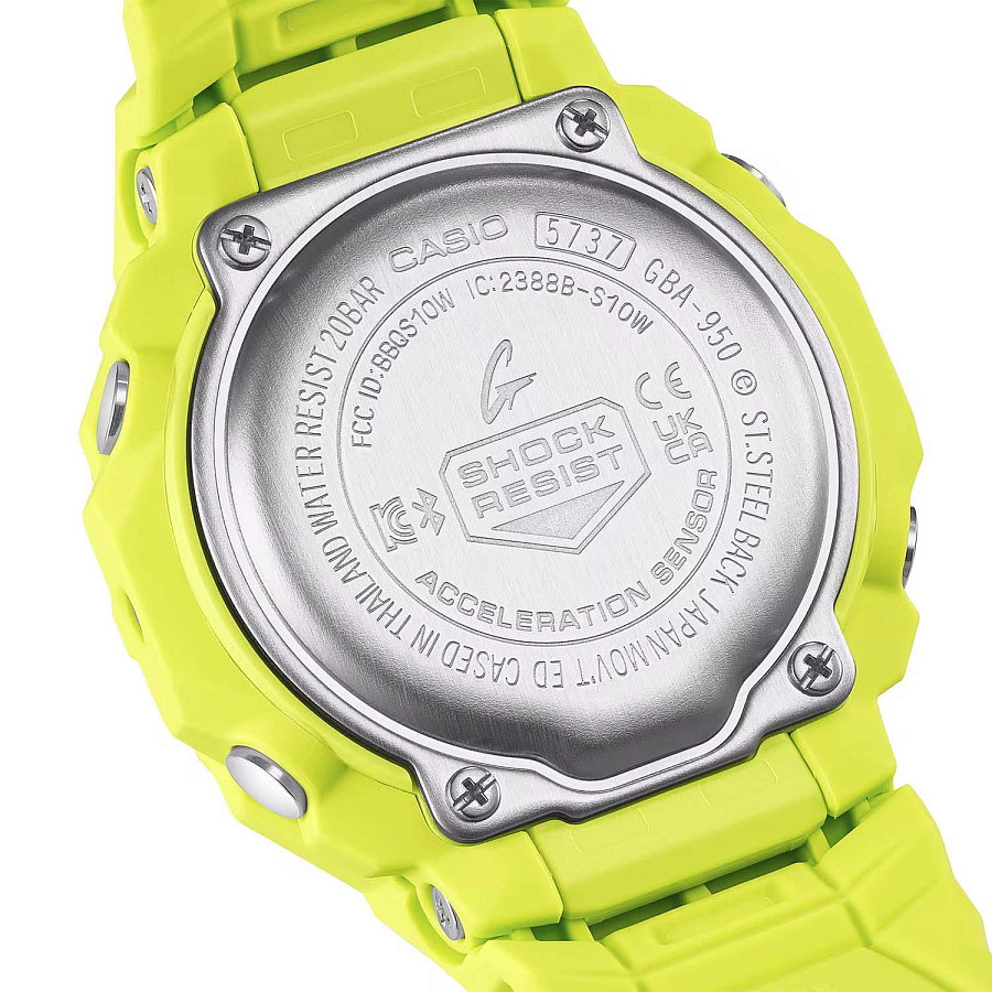 Часы Casio G-Shock GBA-950-9A3 — пластик, Япония