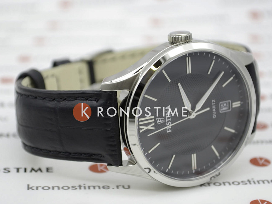 Часы Festina Classics F20426/3 — мужские, кожаный