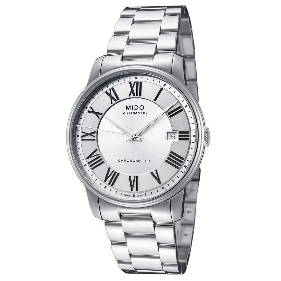 Часы Mido Baroncelli M010.408.11.033.09 — нержавеющая сталь, мужские