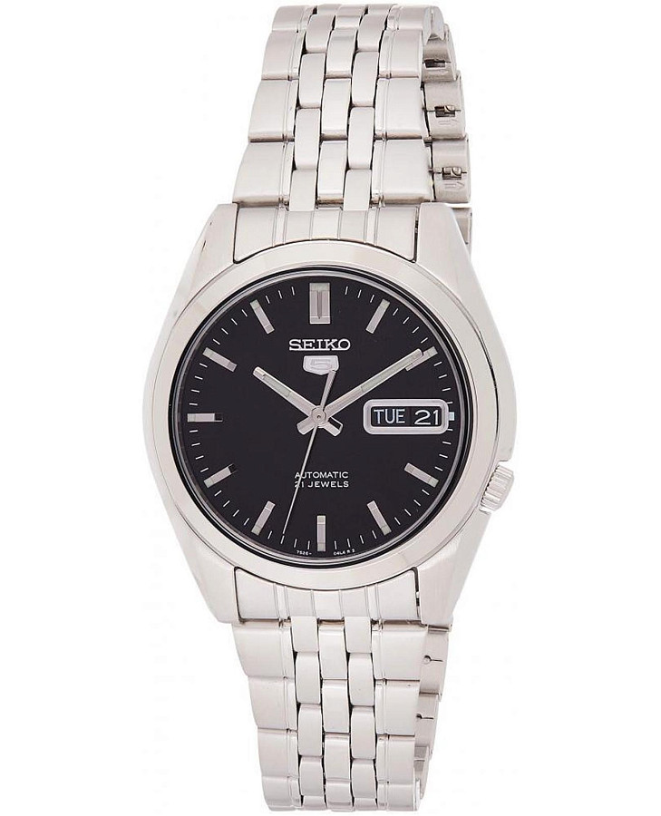 Часы Seiko 5 Regular SNK361K1 — мужские, черный