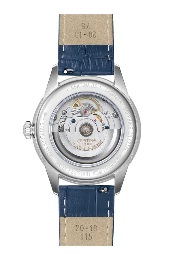 Часы Certina DS-1 Day-Date C029.430.16.011.00 — белый, металл сталь