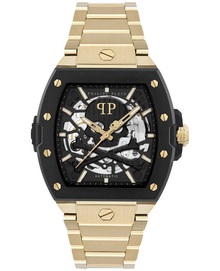 Часы Philipp Plein The Skeleton 2.0 PWJFA0625 — мужские, черный