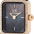 Шведские наручные часы Daniel Wellington Quadro Mini Crystal Zodiac Evergold DW00100752, фото 2