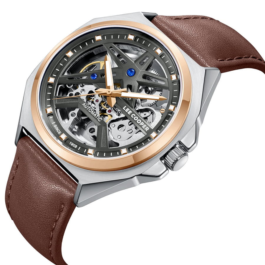 Часы Lee Cooper LC08103.564 — кварцевые, сталь металл