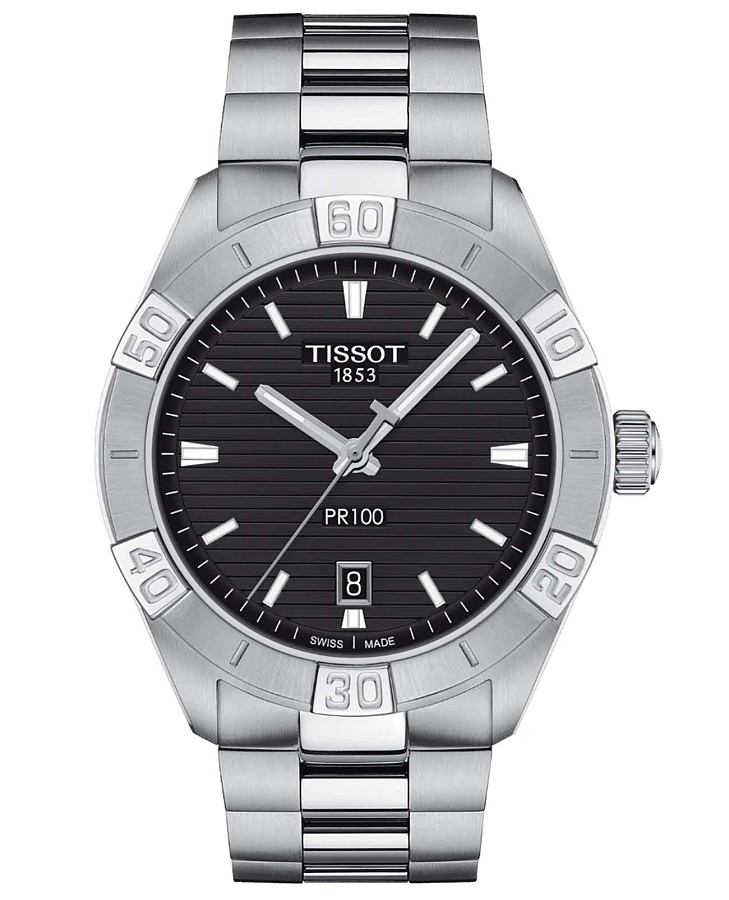 Часы Tissot PR 100 Sport Gent T101.610.11.051.00 — мужские, черный