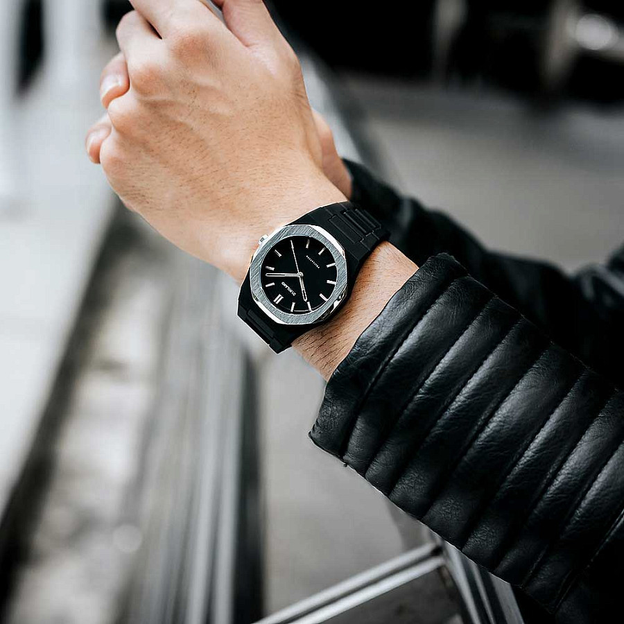 Часы D1 Milano Polycarbon PCBJ14 — мужские, черный