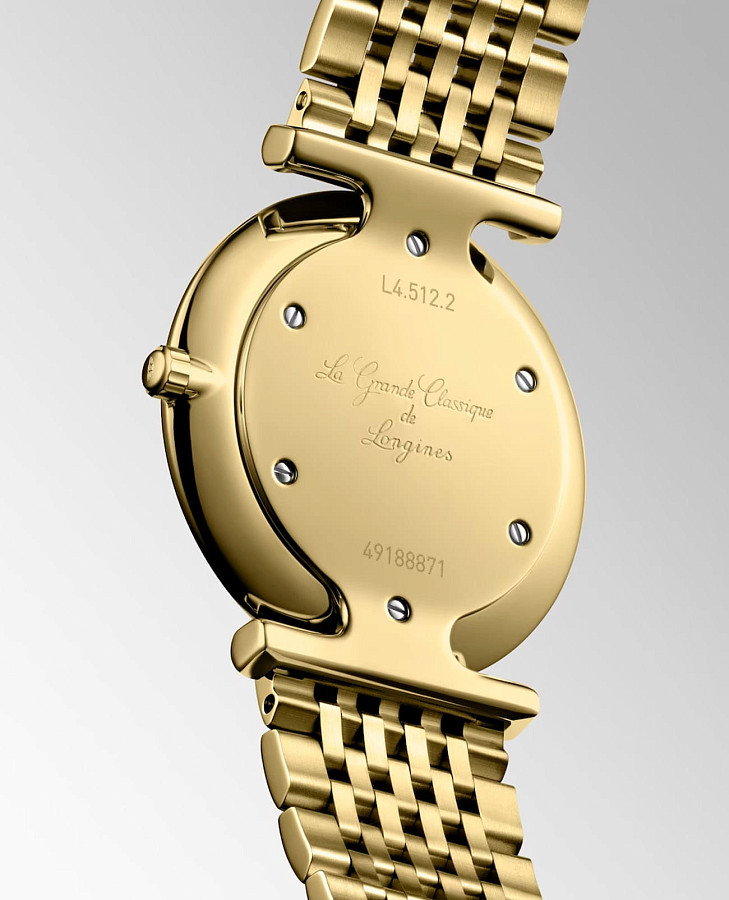 Часы Longines La Grande Classique L4.512.2.37.8 — кварцевые, металл сталь