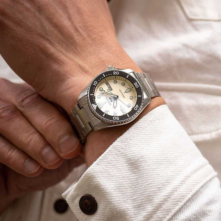 Часы Seiko 5 Sports SRPK31K1 — мужские, нержавеющая сталь