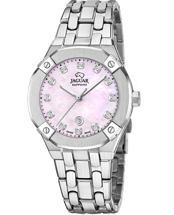 Часы Jaguar Diplomatic Quartz Lady J1016/5 — женские, розовый