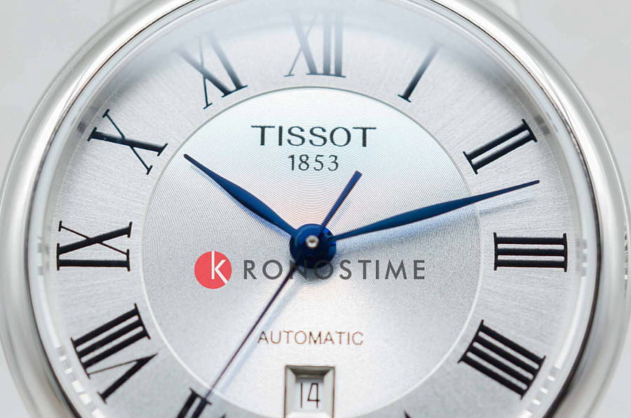 Часы Tissot Carson Premium Automatic Lady T122.207.16.033.00 — кожаный, женские