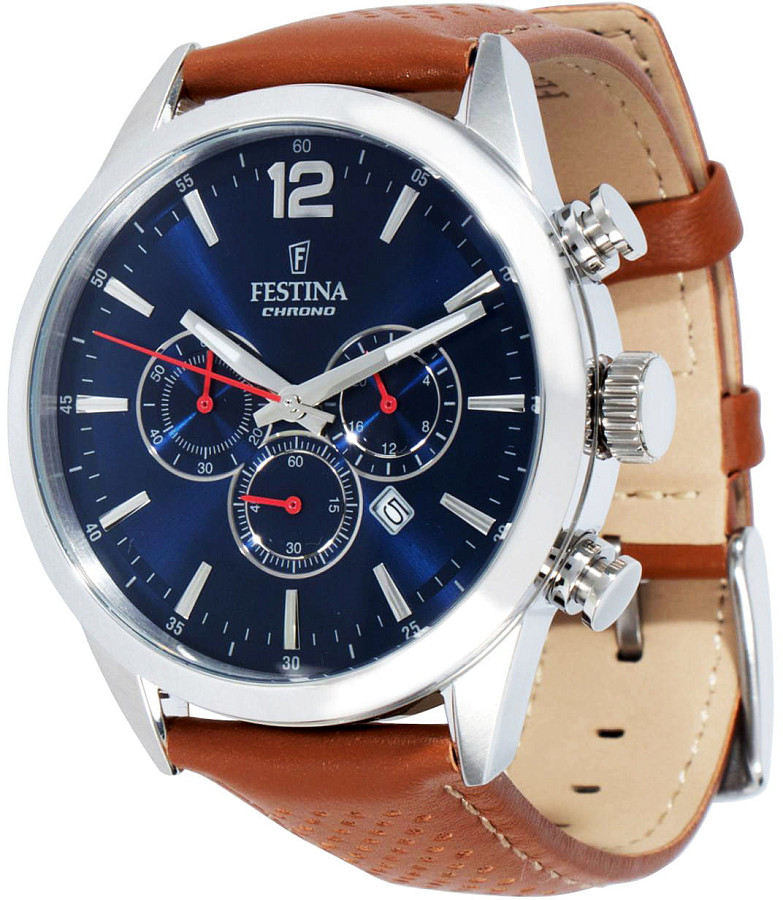 Часы Festina Timeless Chrono F20542/3 — Испания, кварцевые