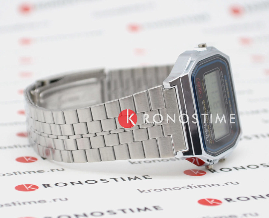 Часы Casio Vintage A159W-N1DF (A159W-N1) — мужские, нержавеющая сталь