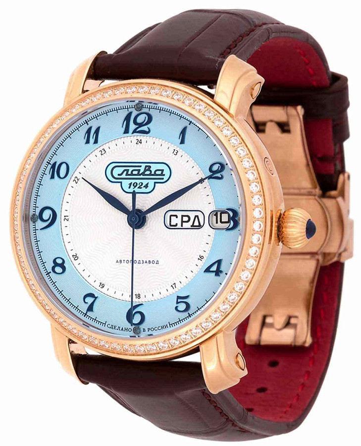 Часы Слава "Слава России" 7443616/300-2427-68 — мужские, цветной