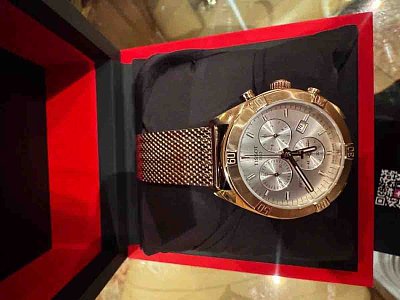 Фото покупателя: Швейцарские наручные часы Tissot PR 100 Sport Chic Chronograph T101.917.33.031.00 с хронографом