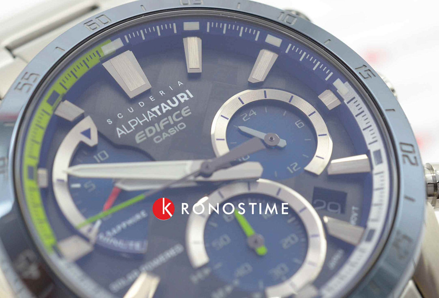 Часы Casio Edifice Scuderia AlphaTauri Limited Edition EFS-S580AT-1A — металл сталь, Япония