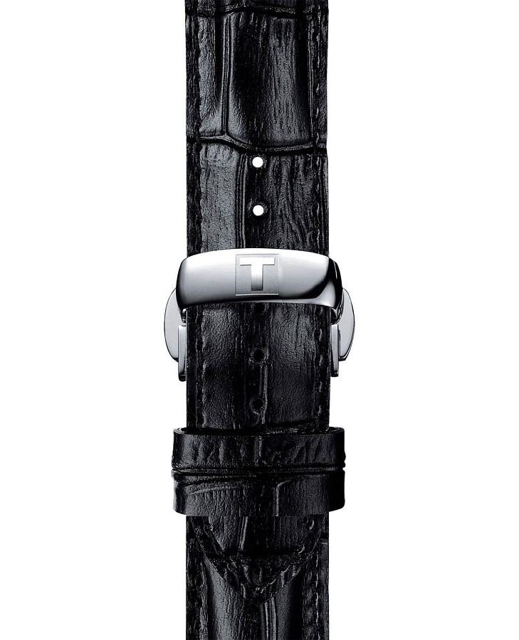 Часы Tissot Ballade Powermatic 80 COSC T108.408.16.057.00 — черный, сталь металл