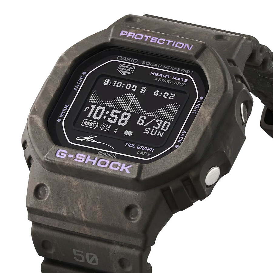 Часы Casio G-Shock GBX-H5600KI-5 — кварцевые, пластик карбон