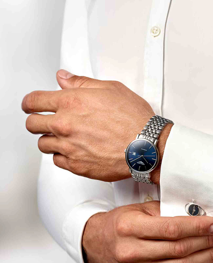 Часы Longines Elegant Collection L4.910.4.92.6 — нержавеющая сталь, мужские