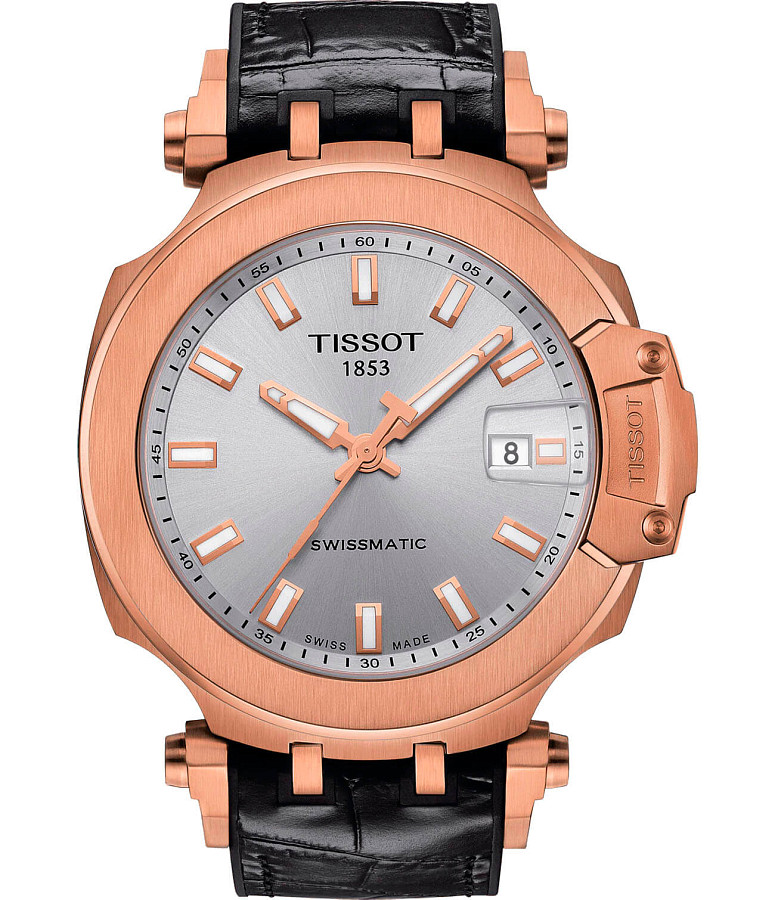 Часы Tissot T-Race Swissmatic T115.407.37.031.00 — мужские, серебристый
