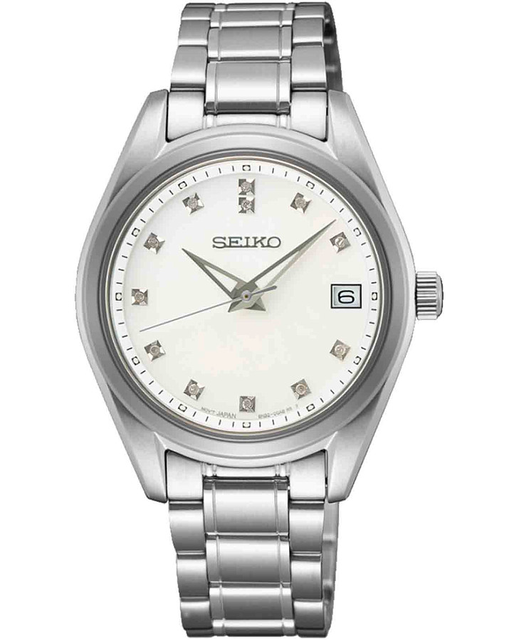 Часы Seiko Diamond Collection SUR579P1 — женские, белый