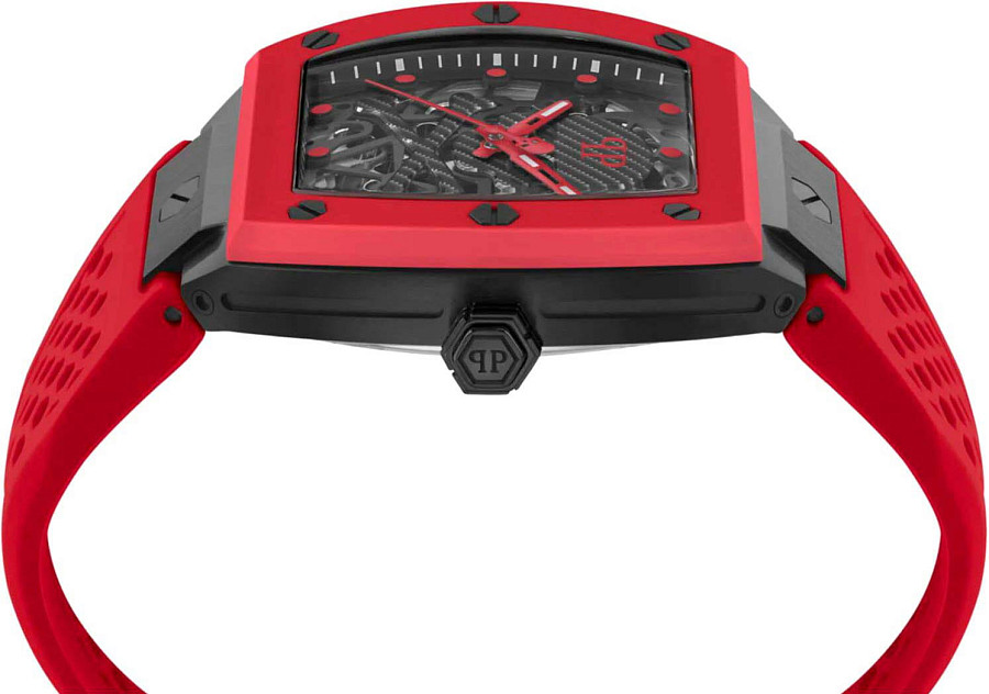 Часы Philipp Plein The Skeleton PWBAA2224 — механические, сталь металл