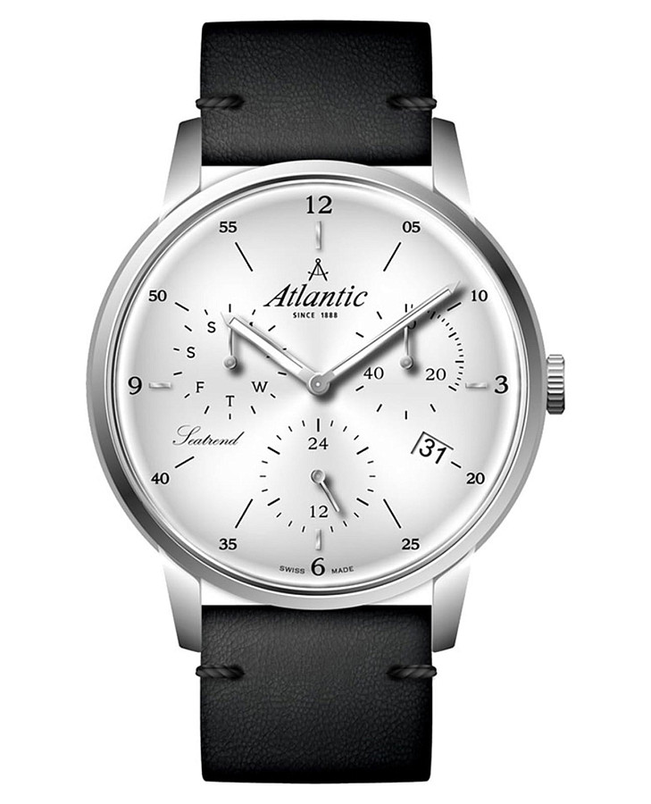 Часы Atlantic Seatrend 65550.41.25 — мужские, белый