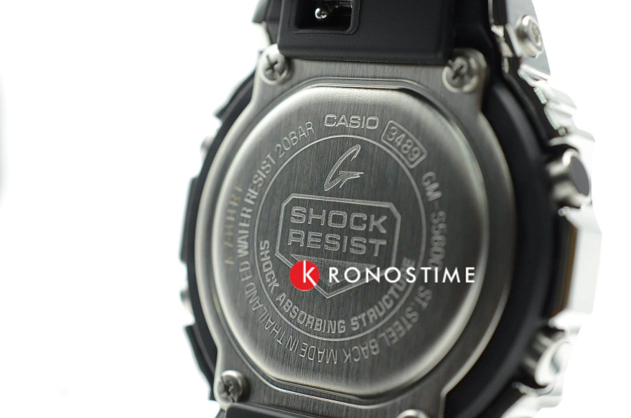 Часы Casio G-Shock GM-S5600-1DR (GM-S5600-1) — женские, артикул GM-S5600-1