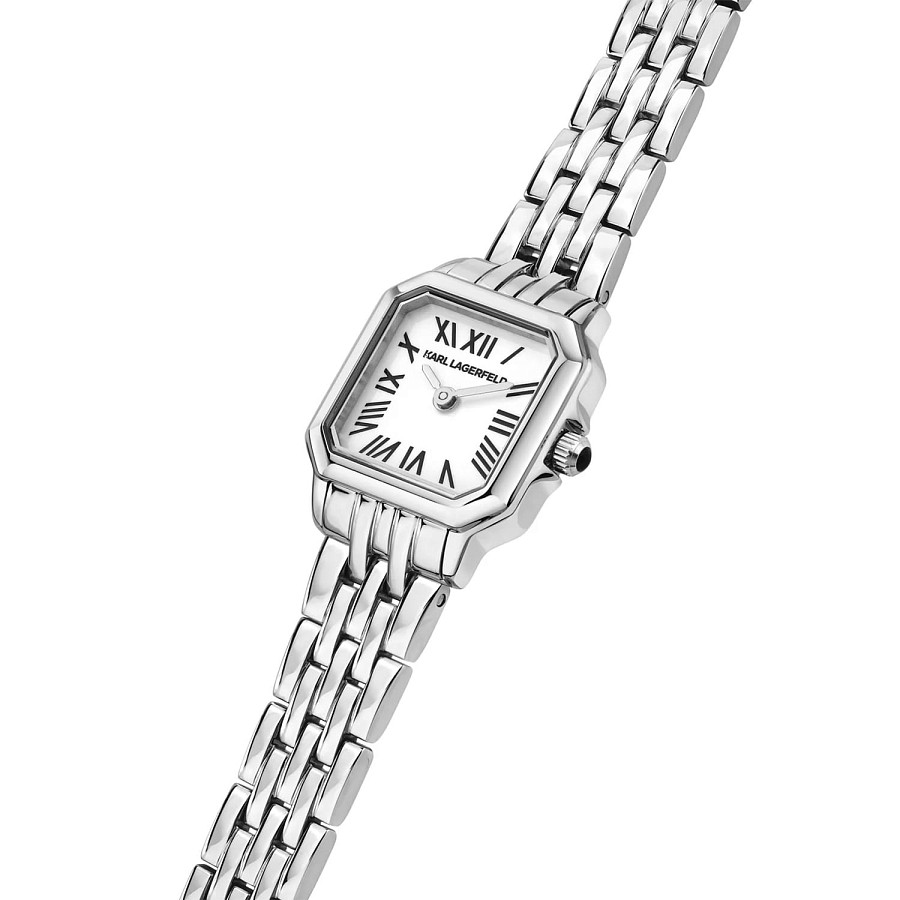 Часы Karl Lagerfeld Icon Square Mini R0553111508 — кварцевые, металл сталь