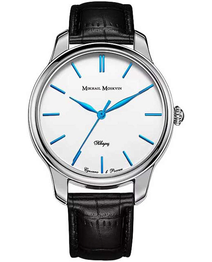 Часы Михаил Москвин Classic 1200A1L1-1 — мужские, белый