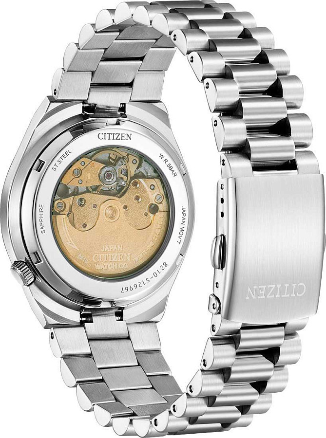 Часы Citizen Tsuyosa NJ0150-81X — сталь металл, нержавеющая сталь