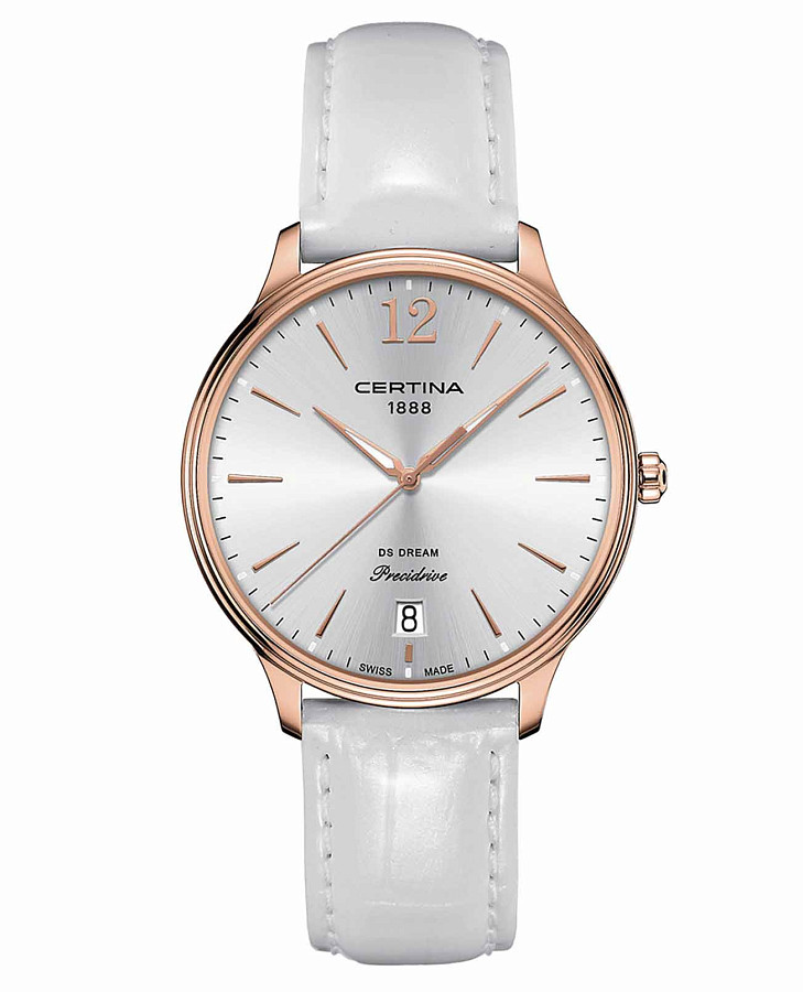 Часы Certina DS Dream 38mm C021.810.36.037.00 — женские, серебристый