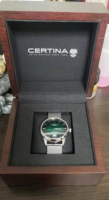 Фото покупателя: Швейцарские механические наручные часы Certina DS-1 Big Date Powermatic 80 C029.426.11.091.60