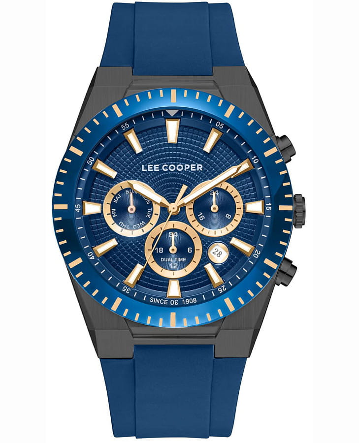 Часы Lee Cooper LC08088.999 — мужские, синий