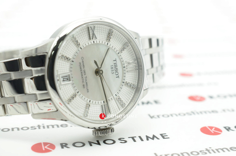 Часы Tissot Chemin des Tourelles Powermatic 80 Lady T099.207.11.116.00 — артикул T0992071111600