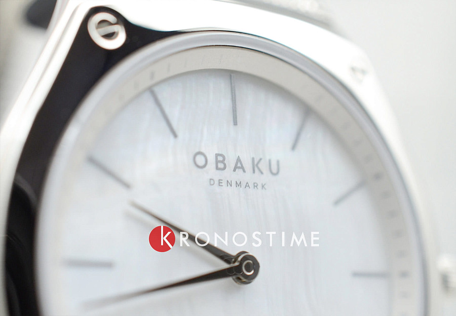 Часы Obaku Ultra Slim V316LXCWMC — нержавеющая сталь, женские