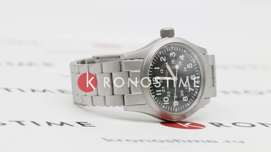 Часы Hamilton Khaki Field Mechanical H69439131 — Швейцария, механические
