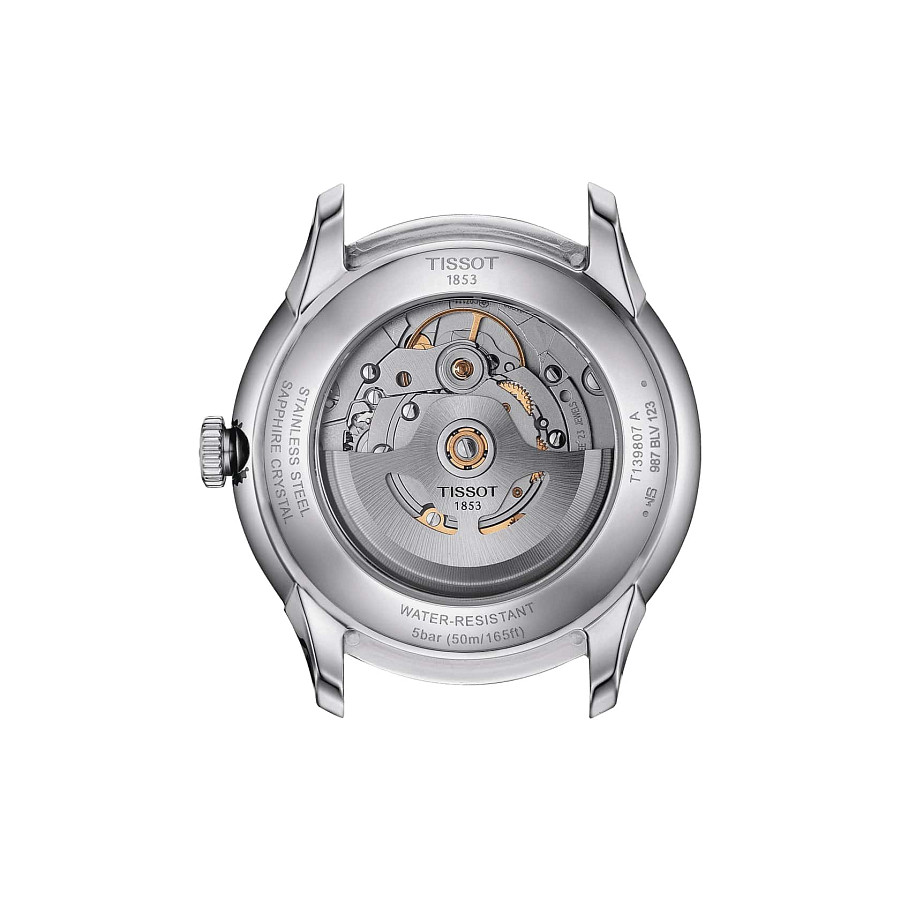 Часы Tissot Chemin des Tourelles Powermatic 80 T139.807.11.061.00 — механические, Швейцария, мужские