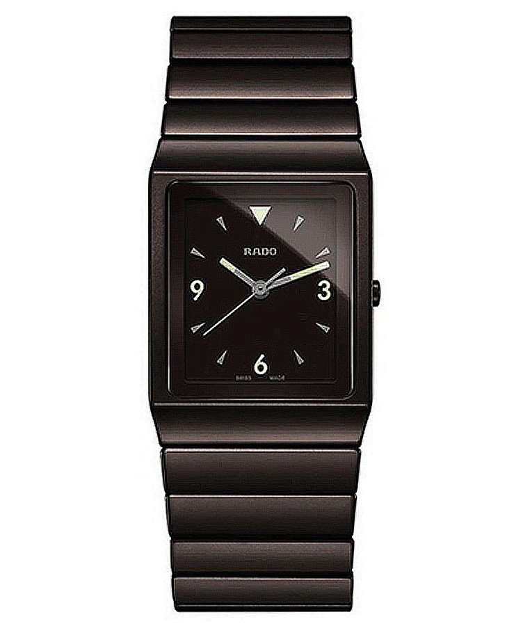 Часы Rado Ceramica R21614302 — мужские, черный