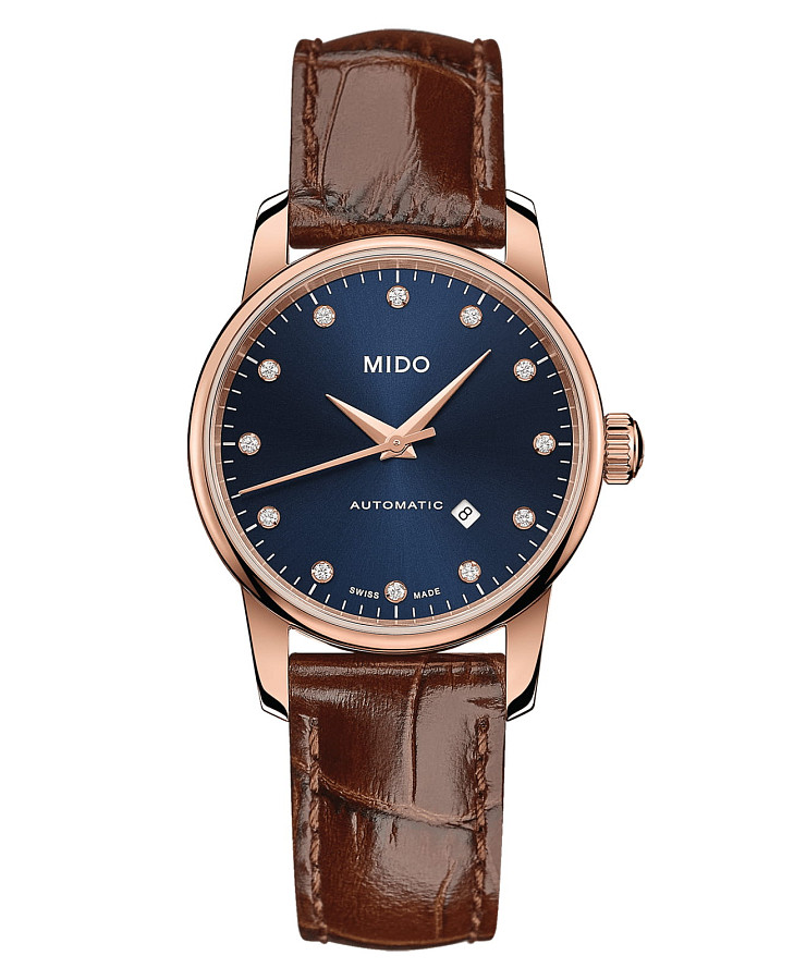 Часы Mido Baroncelli M7600.3.65.8 — женские, синий